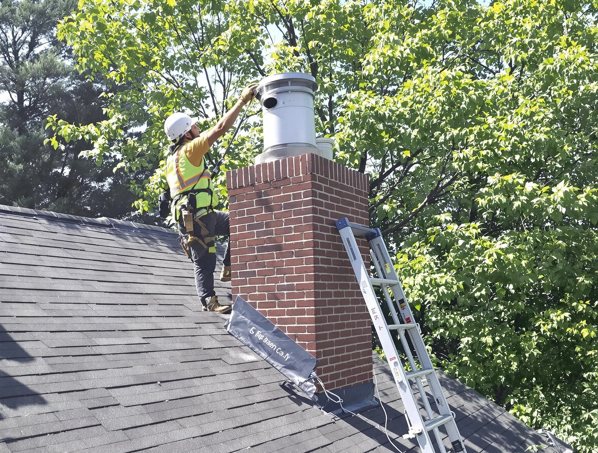 Chimney liner inspection by Gunbarrel Chimney Sweep in Gunbarrel, CO