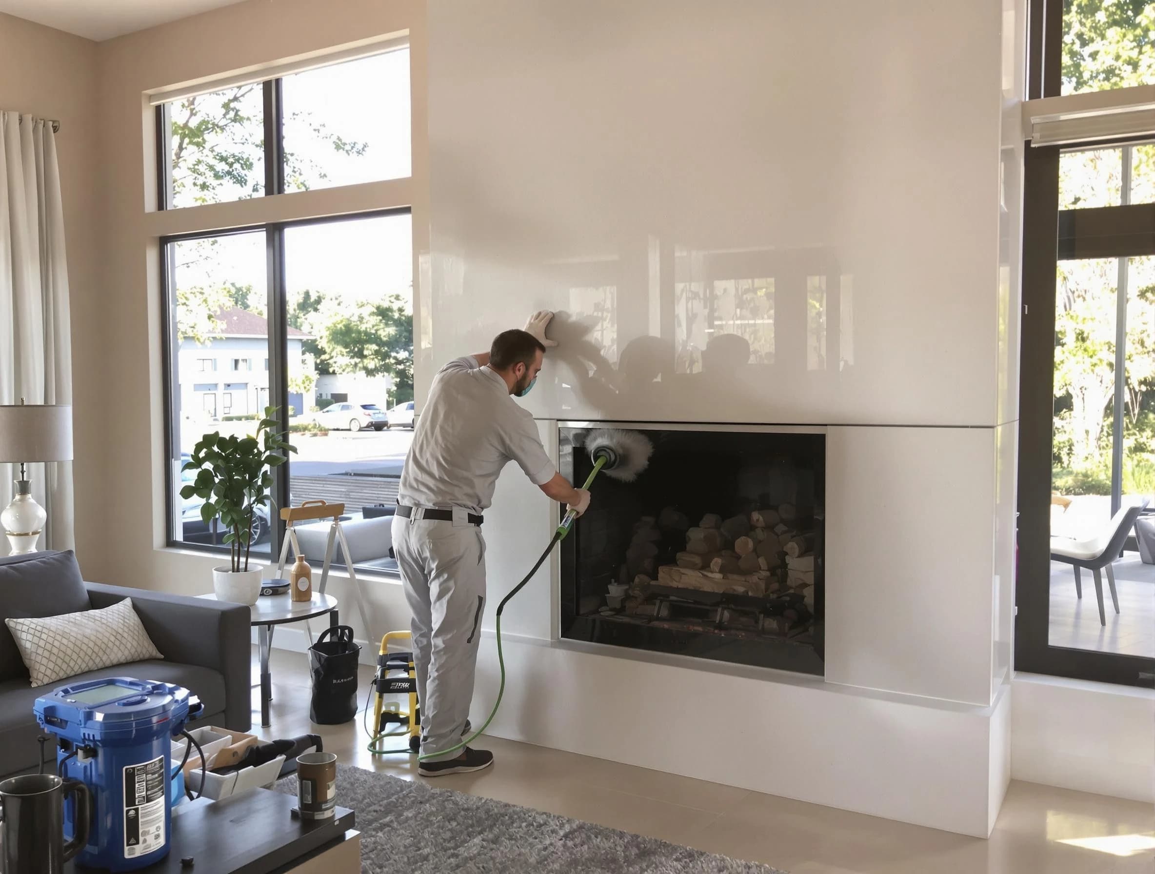 Gunbarrel Chimney Sweep performing thorough soot removal in Gunbarrel, CO