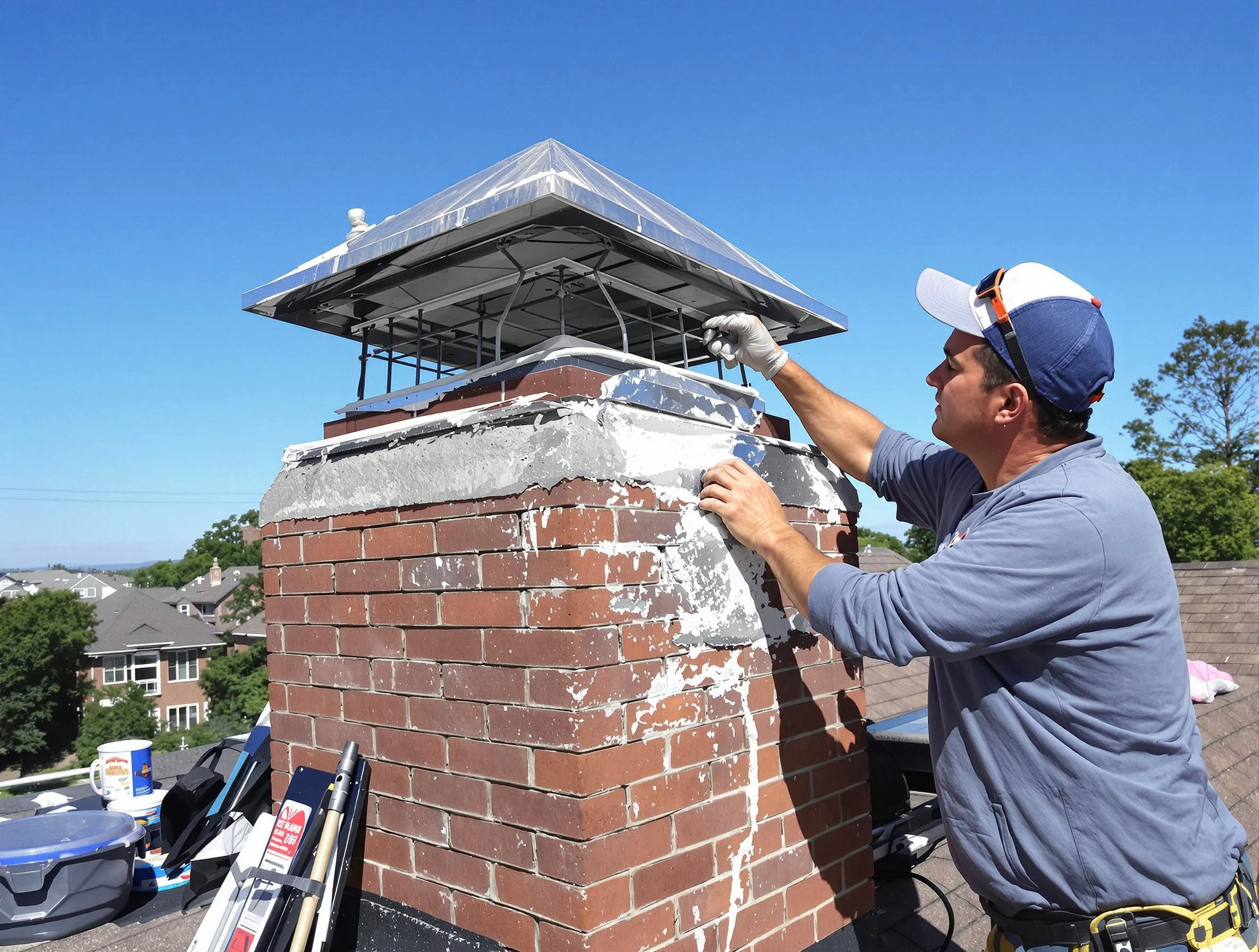 Chimney Crown Services service in Gunbarrel, CO