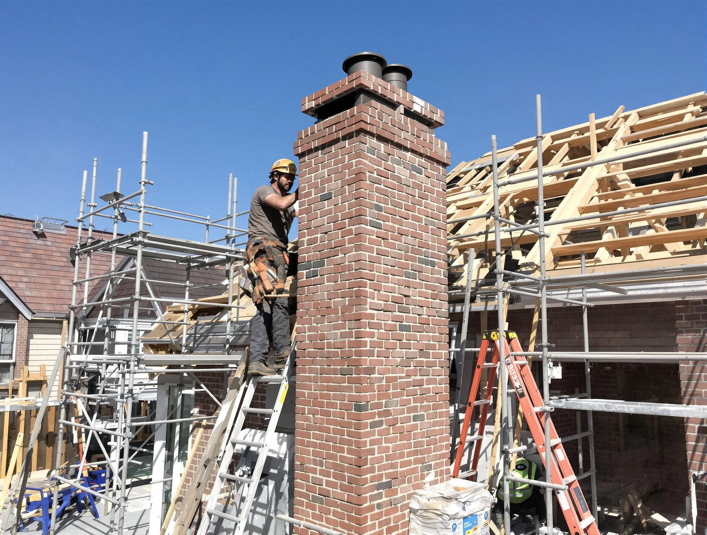 New chimney installation completed by Gunbarrel Chimney Sweep in Gunbarrel, CO